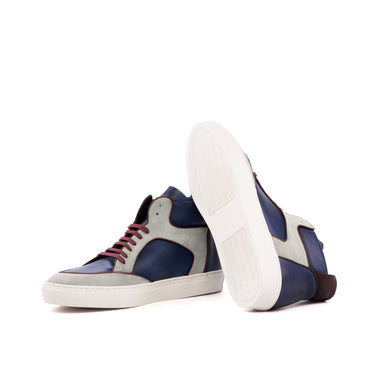 DapperFam Dante in Light Grey Kid Suede