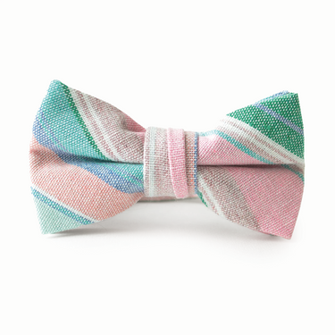 Easter Basket Stripe - Boys Bow TIe