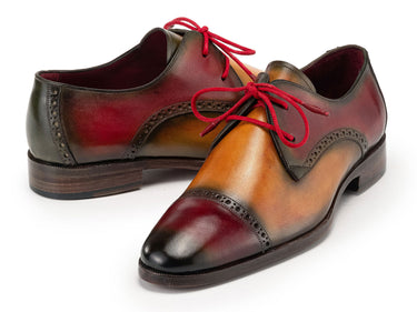 Paul Parkman Men's Cap Toe Derby Shoes in Multiple Colors