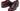 Paul Parkman Men's Black & Purple Crocodile Textured Leather Derby Shoes (ID#1438BPR) — view 2