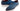 Paul Parkman Men's Woven Leather Smart Casual Shoes in Blue