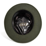 Ferrecci Crushable in Olive Green Australian Wool Fedora