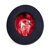 Ferrecci Crushable in Navy Australian Wool Fedora