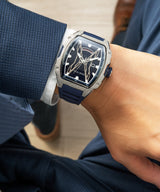 Paul Rich US Astro Day Date Lunar Silver Watch
