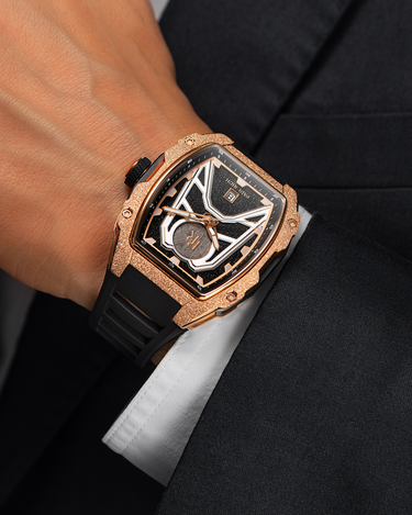 Paul Rich US Astro Meteora Zenith Gold Watch