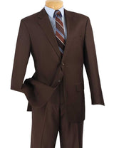 Vinci Brown Regular Fit 2 Piece Suit - F-2C900