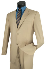 Vinci Light Beige Regular Fit 2 Piece Suit - F-2C900