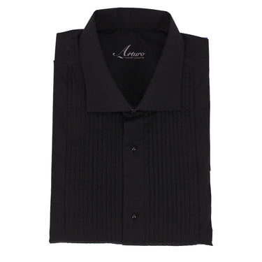 Arturo Dress Shirts 300TUX Dress Shirt in Black