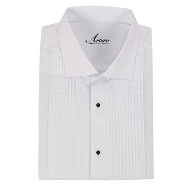 Arturo Dress Shirts 300TUX Dress Shirt in White
