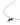 Stone Cross Pendant - Black Onyx