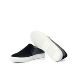 DapperFam Versado in Flannel Light Grey Flannel / Black Lux Suede