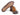 Paul Parkman Men's Woven Leather Slip-On Sneakers in Brown