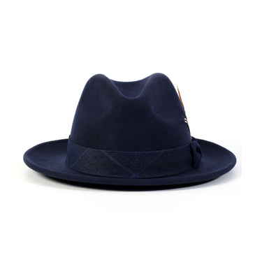Montique Nighthawk Pinch Front Wool Fedora