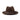 Montique Nighthawk Pinch Front Wool Fedora