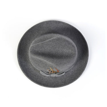 Montique Nighthawk Pinch Front Wool Fedora