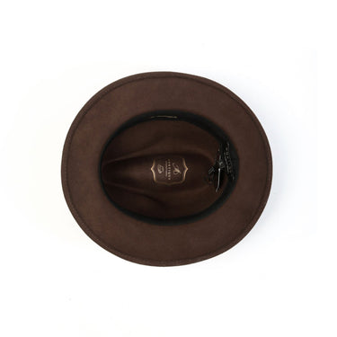 Montique Harlem Hustle Pinch Front Wool Fedora