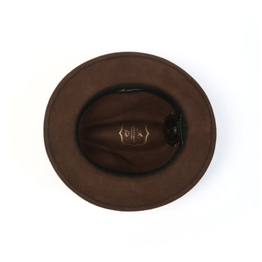 Montique Nighthawk Pinch Front Wool Fedora
