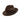 Montique Nighthawk Pinch Front Wool Fedora in Brown