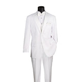 Vinci 2 Piece Regular Fit Tuxedo in White - 4TV-1