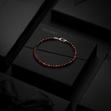 Spiritual Bead Bracelet, 4MM - Red Tiger’s Eye