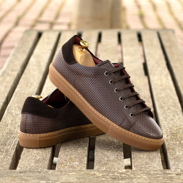 DapperFam Rivale in Dark Brown Lux Suede