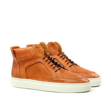 DapperFam Dante in Cognac Painted Full Grain