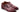 Paul Parkman Men's Cap Toe Monkstrap Shoes in Burgundy