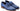 Paul Parkman Men's Split Toe Loafer Shoes in Blue