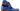 Paul Parkman Men's Split Toe Loafer Shoes in Blue