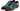 Paul Parkman Men's Single Monkstrap Shoes in Turquoise & Brown