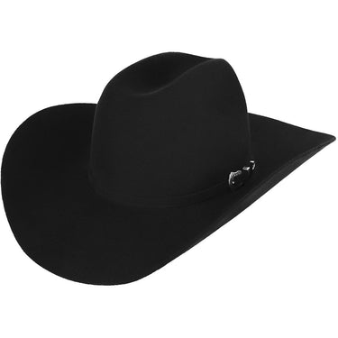 Trigger 2X Wool Cowboy Hat in Black