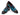 Paul Parkman Men's Split Toe Tassel Loafers Blue Patina Leather (ID#8135-BLU) — view 3