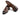 Paul Parkman Men's Split Toe Patina Leather Tassel Loafers in Brown