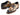 Paul Parkman Men's Goodyear Welted Wingtip Oxfords in Camel & Navy