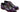 Paul Parkman Men's Goodyear Welted Wingtip Oxfords in Purple & Grey