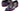 Paul Parkman Men's Goodyear Welted Wingtip Oxfords in Purple & Grey