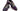 Paul Parkman Men's Goodyear Welted Wingtip Oxfords in Purple & Grey