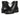 Paul Parkman Men's Black Leather Biker Boots (824BLK91) — view 4