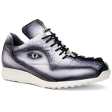 Mauri Hazard 8596/4 Hornback / Nappa Sneaker - White Dirty Black