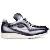 Mauri Hazard 8596/4 Hornback / Nappa Sneaker - White Dirty Black