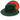 Montique Imperial Wide Brim Wool Red Bottom Fedora in Hunter Green Red