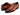 Paul Parkman Men's Camel Brown Croco Textured Leather Bicycle Toe Oxfords (ID#94-255) — view 2