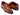 Paul Parkman Men's Camel Brown Croco Textured Leather Bicycle Toe Oxfords (ID#94-255) — view 5