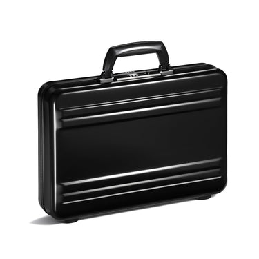 Slim Aluminum Attaché | Small Attaché Case in BLACK