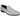 After Midnight King Spiky Slip-On Loafers in Silver #color_ Silver
