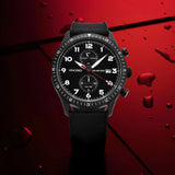 The Altitude - Matte Black/Red