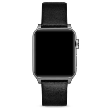 Apple Watch Leather Band - Graphite Hardware 46mm