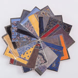 DapperFam Assorted Pocket Square 100% Silk