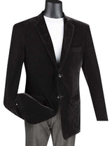 Vinci Sport Coat in Black - B-27