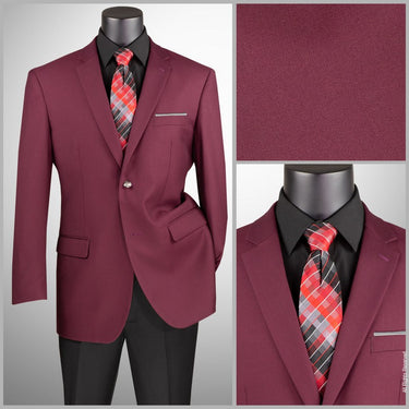 Vinci Burgundy Blazer - B-TR